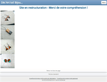 Tablet Screenshot of decarttoi.com